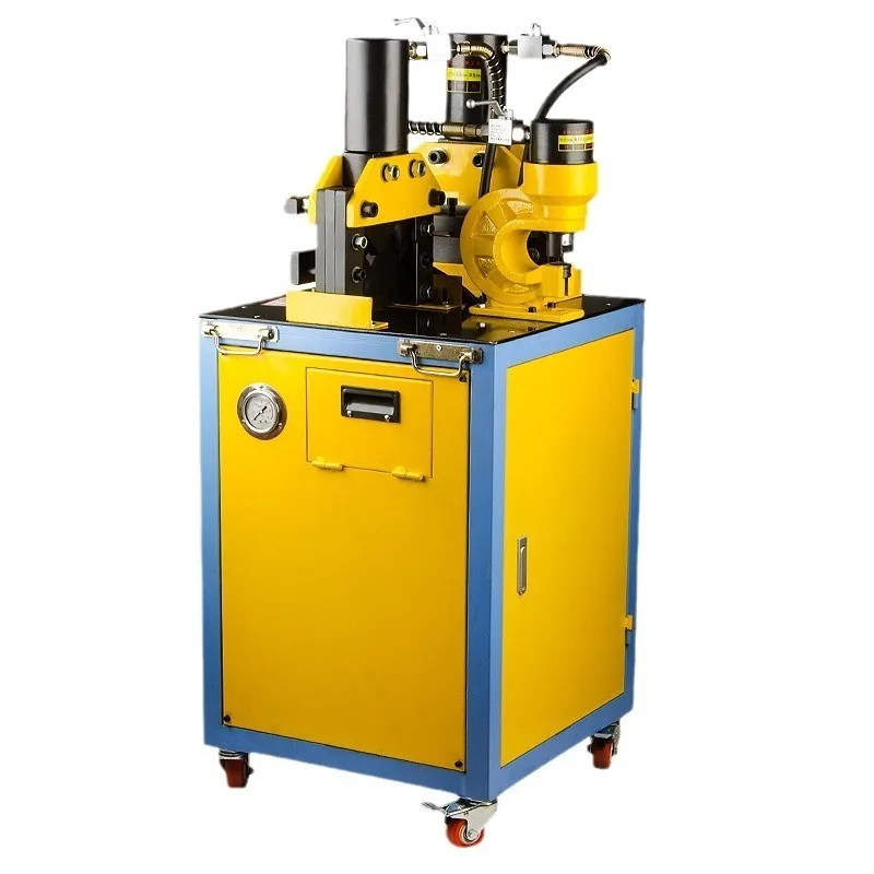 

Steel Angle Iron Processing Machine Multifunctional Punching and Shearing Machine Shearing Angle Hydraulic Bending Punching