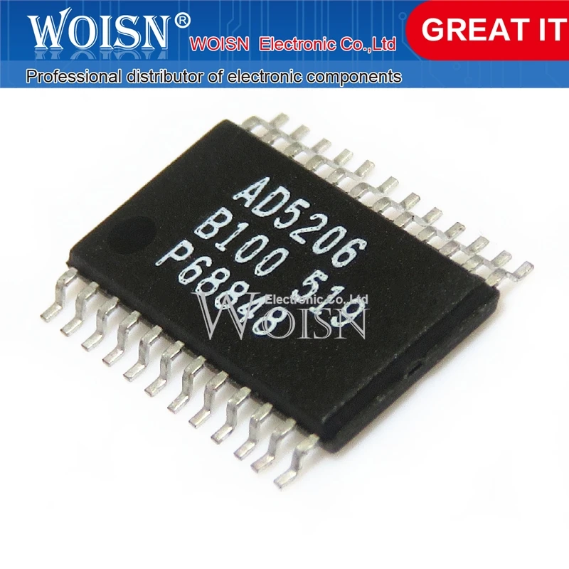 

5PCS AD5206B100 AD5206B AD5206 TSSOP-24