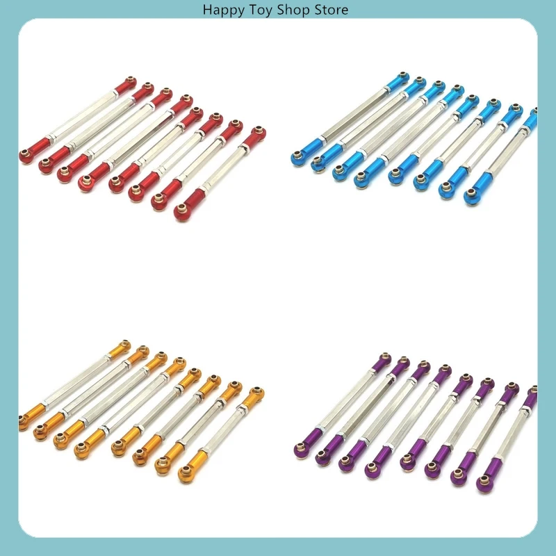

MN MODEL 1/12 Scale MN128 RC Car Metal Upgrade Adjustable Chassis Linkage Spare Parts​