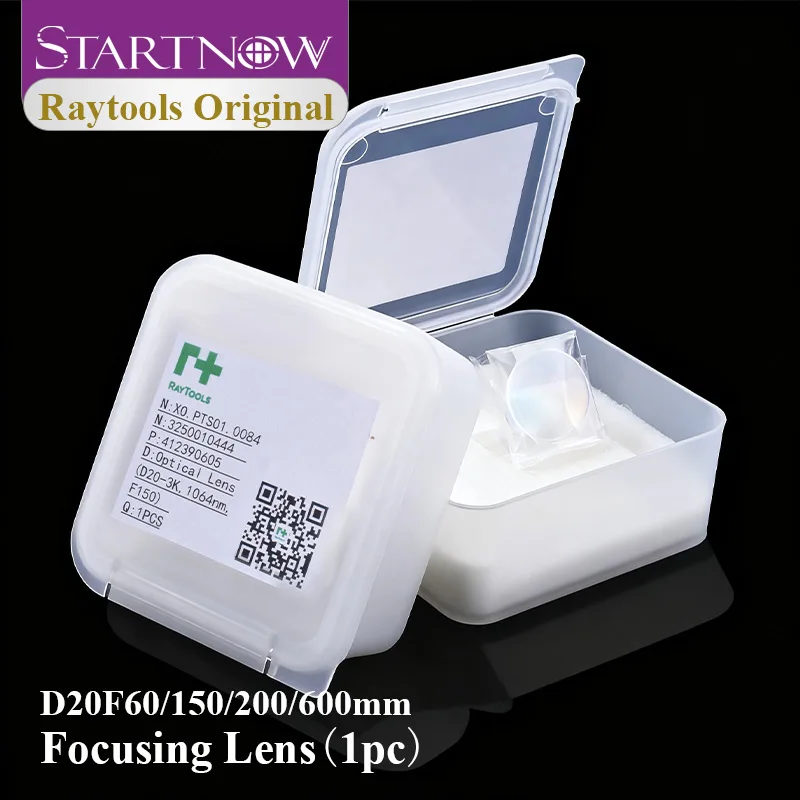 Startnow Raytools оригинальный D20C60/F150/F200/F600 мм 3 кВт фокусировка/коллимирующая линза для BW101-GS одинарной ручной сварочной головки Galvo Startnow Raytools оригинальный D20C60/F150/F200/F600 мм 3 кВт фокусировка/коллимирующая линза для BW101-GS одинарной ручной сварочной головки Galvo