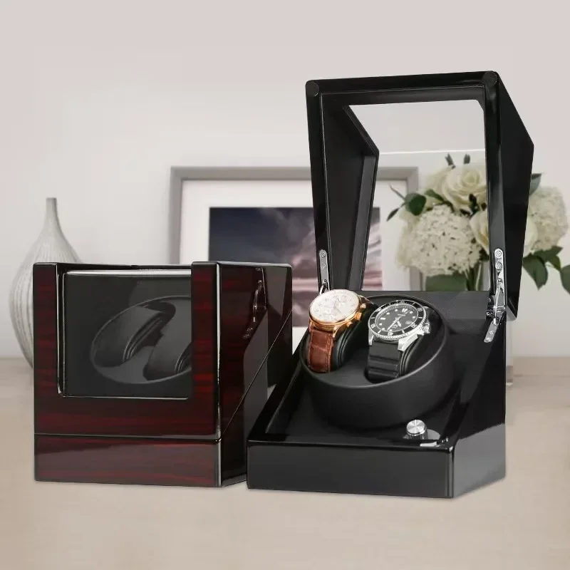 2/1/2 Slot Winder Box 5 Gear Adjustment Automatic Watch Winder Intelligent Automatic Rotary Table Shaker Mechanical Watch Chain