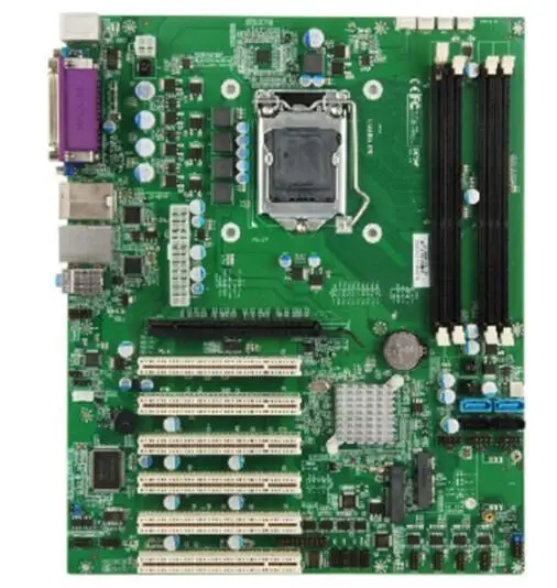 AvaCoreB75 ATX Industrial Motherboard New IPC Board Intel 3th I3 I5 I7 CPU USB3.0 DDR3 Mainboard LGA1155 6*PCI VGA LPT 2-LAN 10*