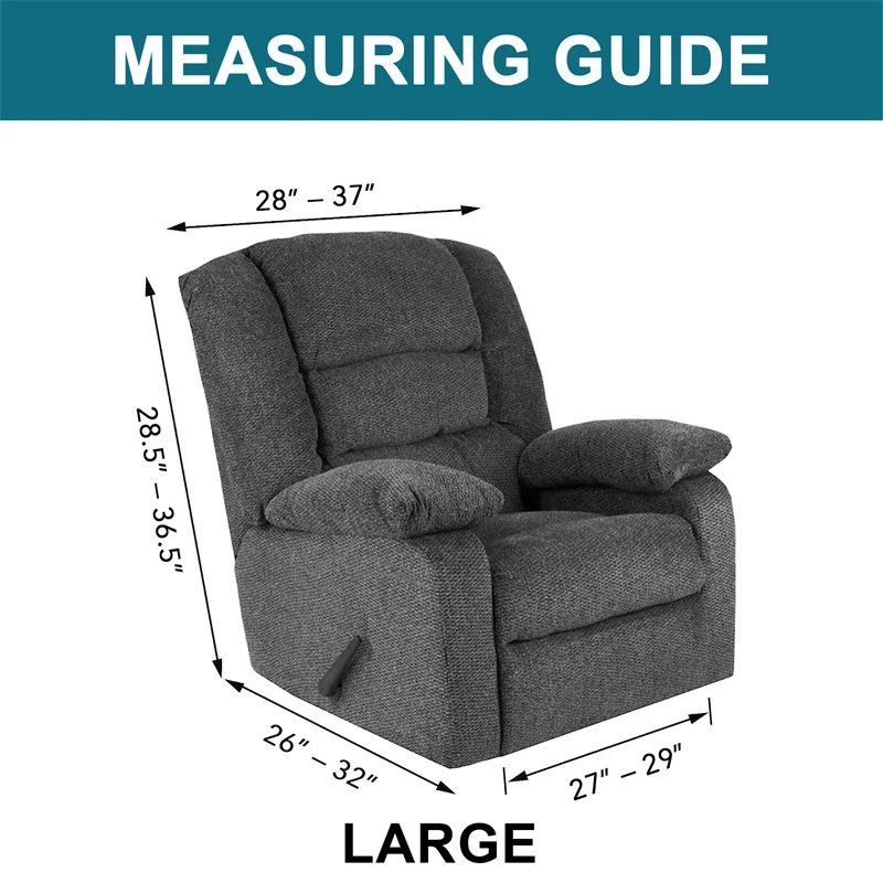 1 Seater Water Proof Recliner Sofa Covers 4 Piece Design Armchair Case Sofa Cover Anti-Dust Lazy Boy Cover Furniture Protective