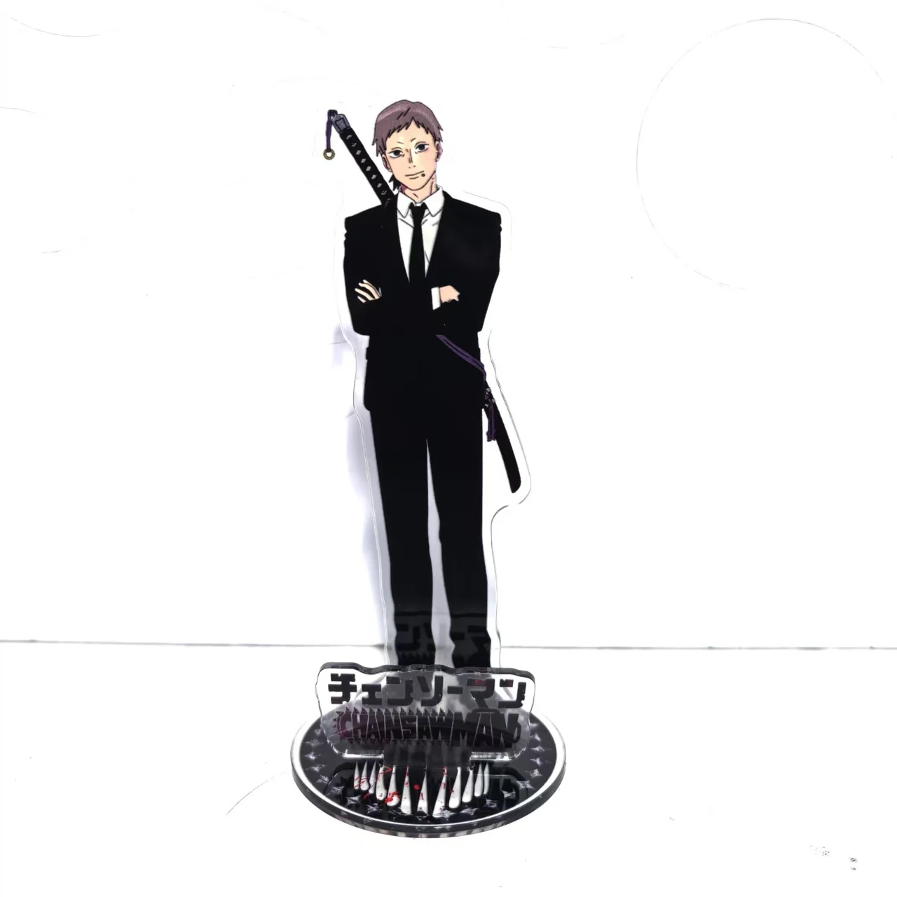 Anime 15 cm Kettensäge Mann Acryl Ständer Makima Power Cosplay Modell Platte Nette Sammlung Tasche Fans Geschenke Pochita 10 cm