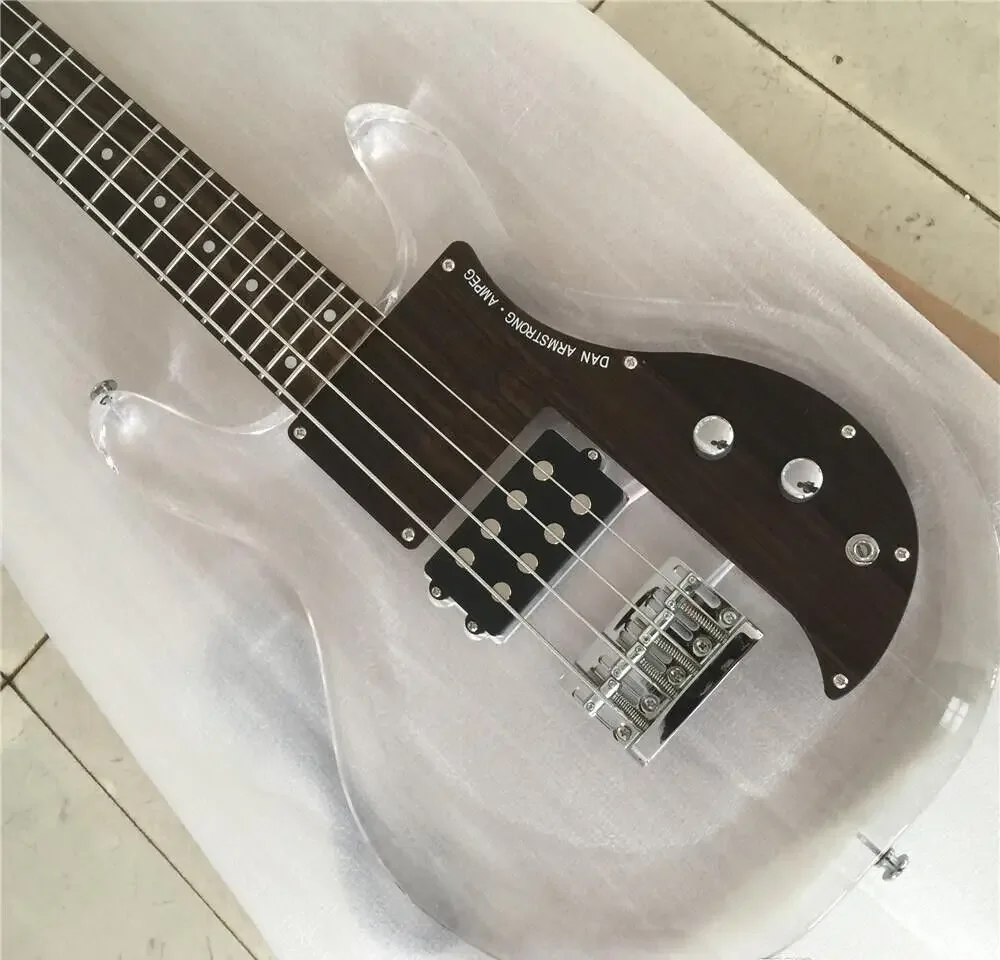 Customization High End High-Quality Acrylic Main 4-String Bass Electric Guitar