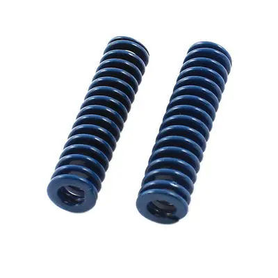 2pcs Plastic Injection Mold Die Light Load Blue Compression Spring 10mm x 40mm 5x10x40mm