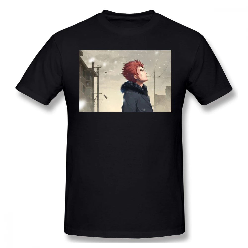 Mikoto - Project K Anime Premium Print Cotton T-Shirt K Project For Men Fashion Streetwear