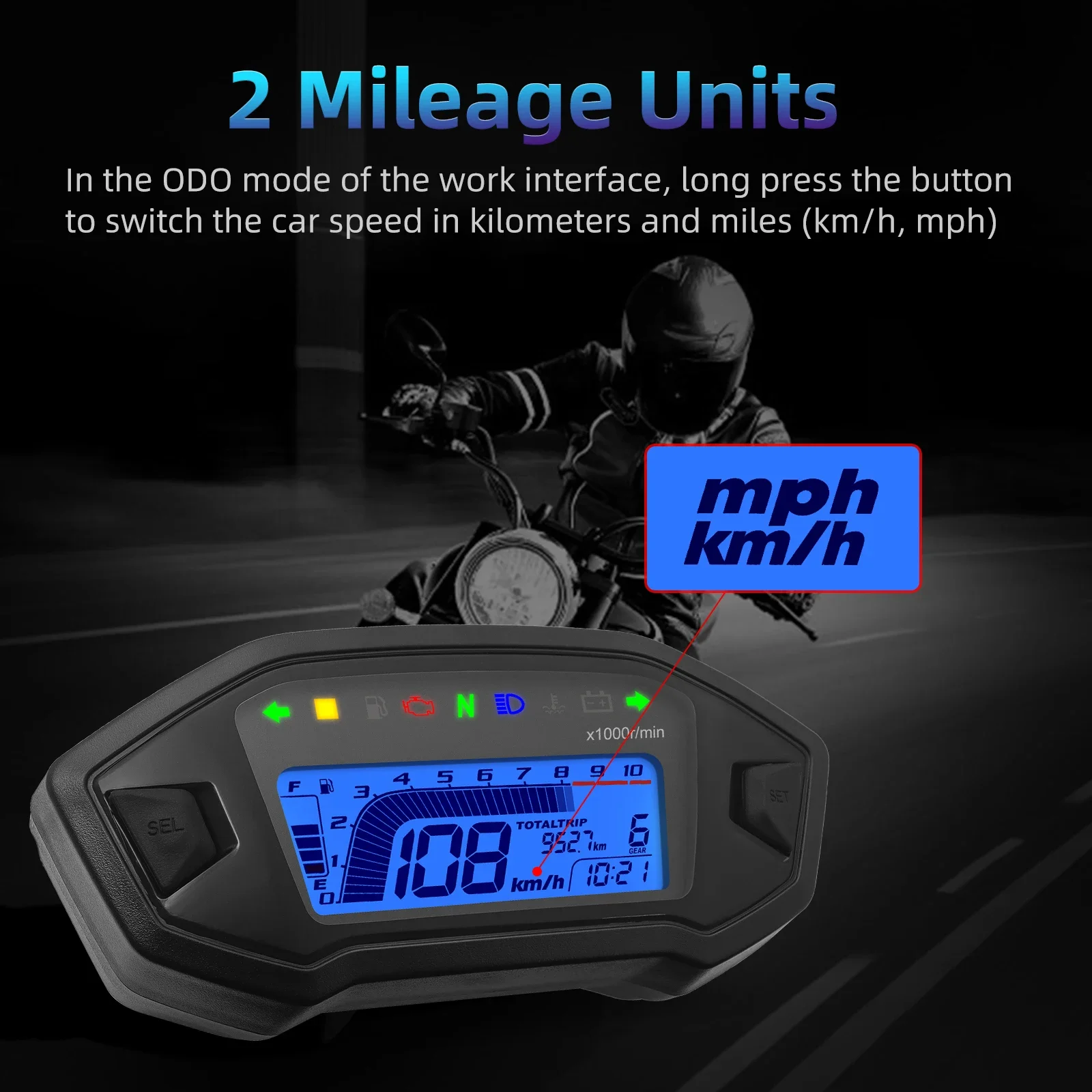 Thumbnail 4 - #72 Trending Motorcycle Speedometers Right Now