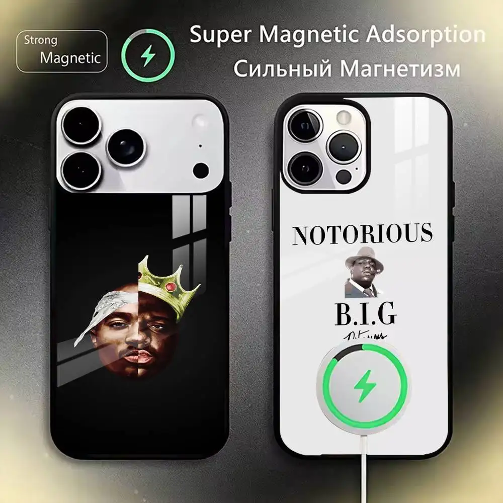 

Biggie Smalls Notorious B-BIG Phone Case For iPhone17,16,15,14,13,12,11 Plus,Pro Allows magnetic wireless charging
