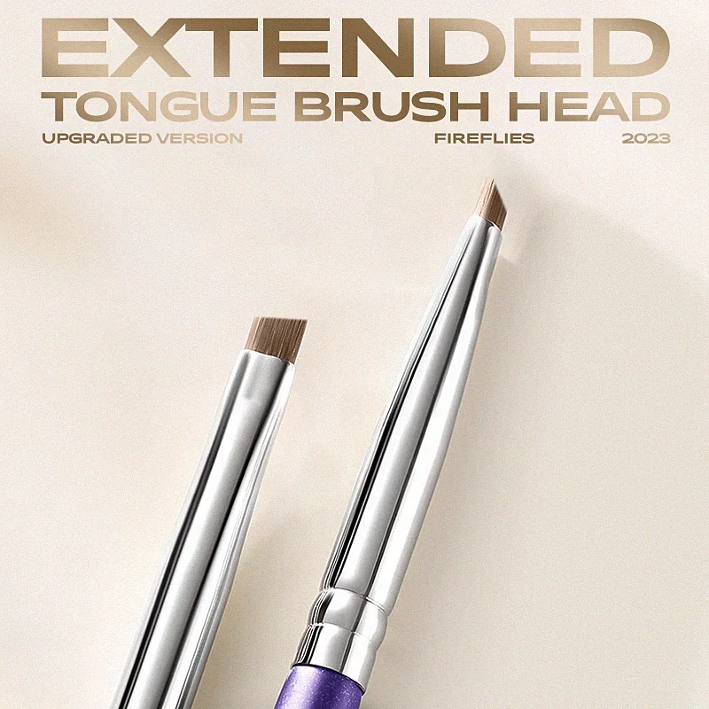 アップグレードブレードアイライナーブラシ超薄型フラットファインアイライナーメイクブラシフラットアイライナーブラシ眉毛メイクアップツール