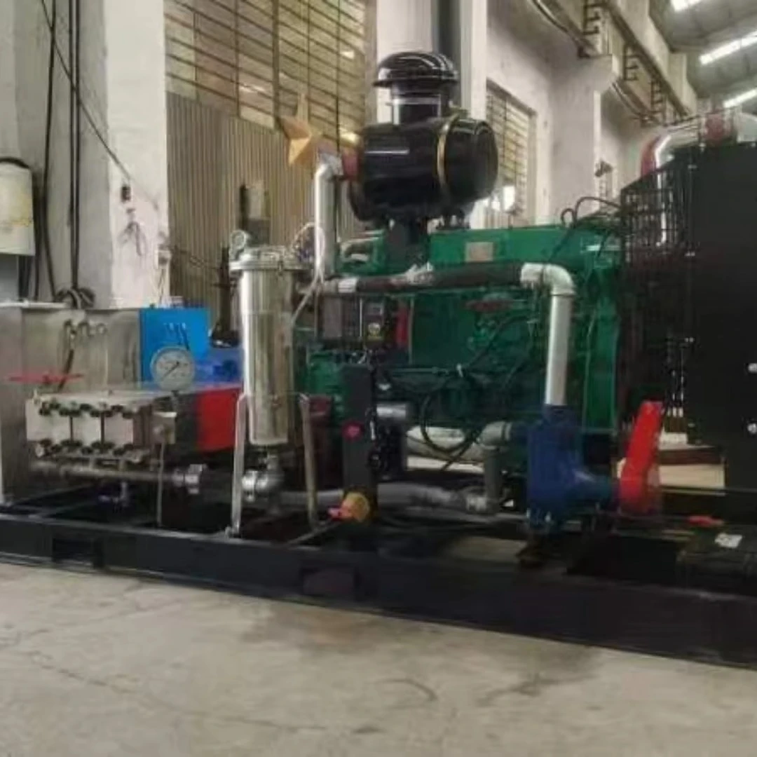 غسالة المياه الصناعية ذات الضغط العالي المخصصة التي تعمل بالديزل