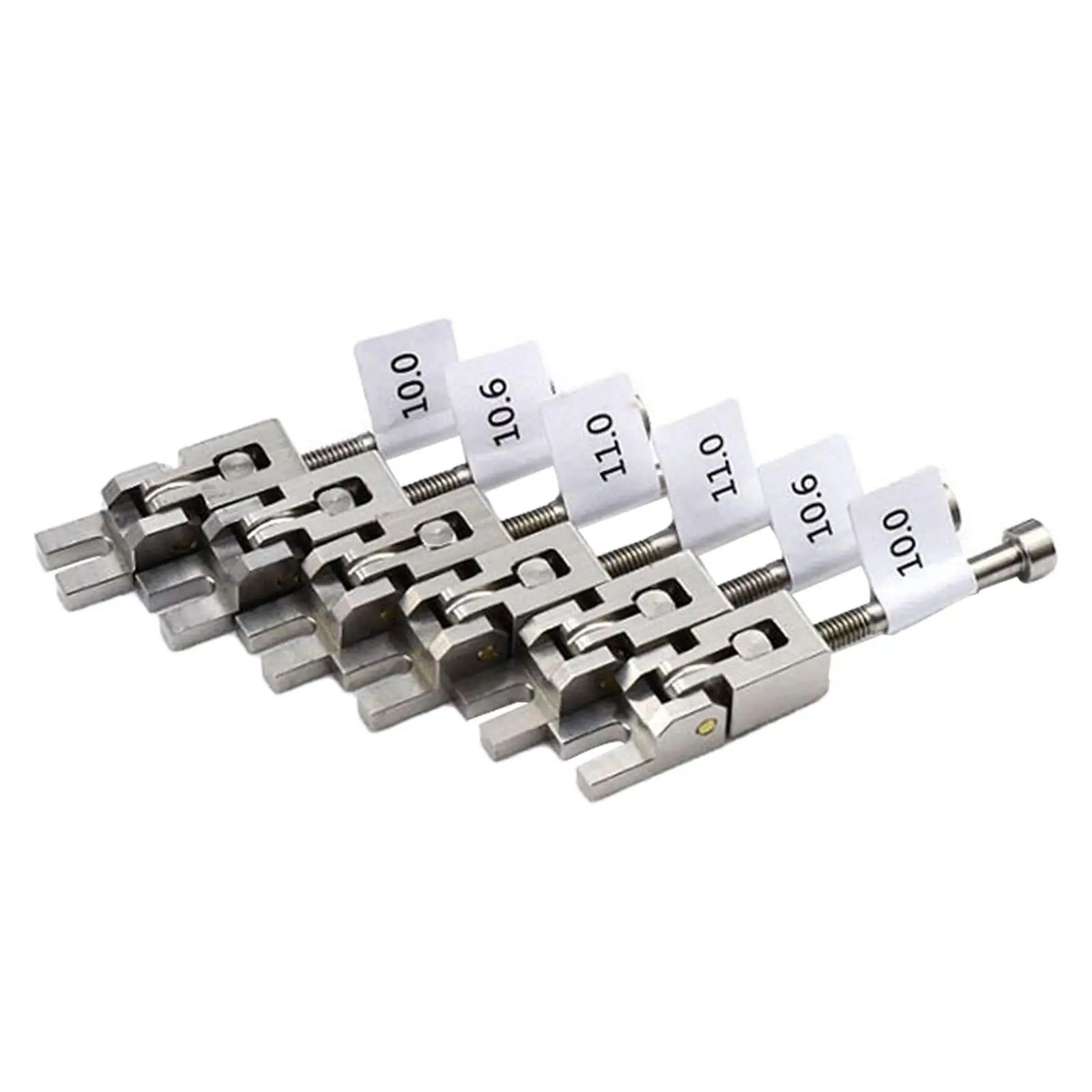 

Electric Guitar Bridge Saddle Kit Premium Metal Bridge Pins for Guitar Accessories Upgrade