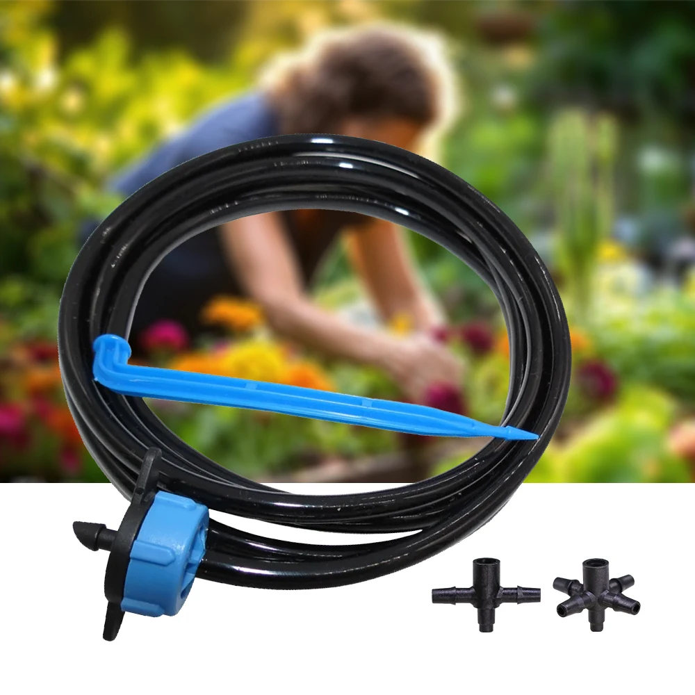 20PCS 2L 4L 8L Pressure Compensating Emitters Fixed Flow Drippers Garden Irrigation System can be connected to fHose Greenhouse