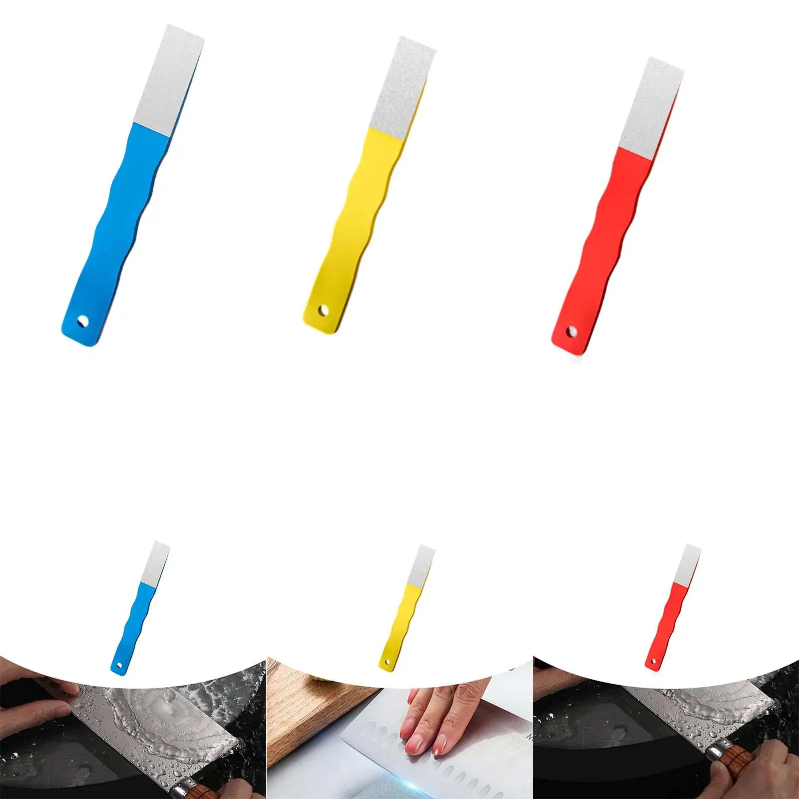Knife Sharpener Mini Hone Household Edge Opening Tool Professional 220 Grits for Drills Hunting Farm Tools Hatchet Axe view 4