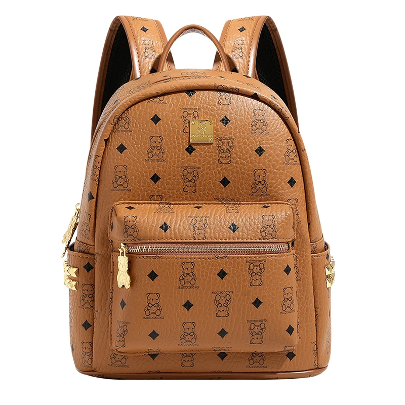 Cute Print Bookbag For College Girls，Large Capacity School Bag, Versatile Daypack Class Travel,Women's Fashion Stylish Backpack﻿