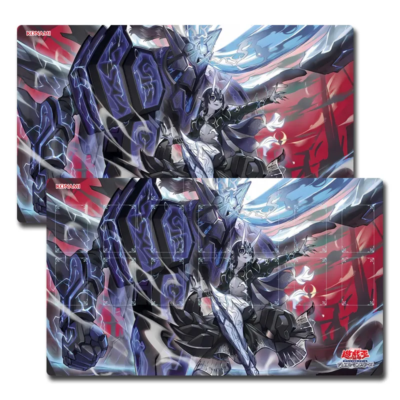 

Игровой коврик Yugioh Dominus Spark Yu-Gi-Oh! Коврик для карточных игр TCG OCG, резиновый коврик для дуэлей, коврик для мыши