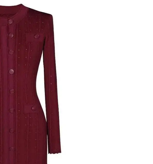 mysimlochic Knitted Pencil Dress 7