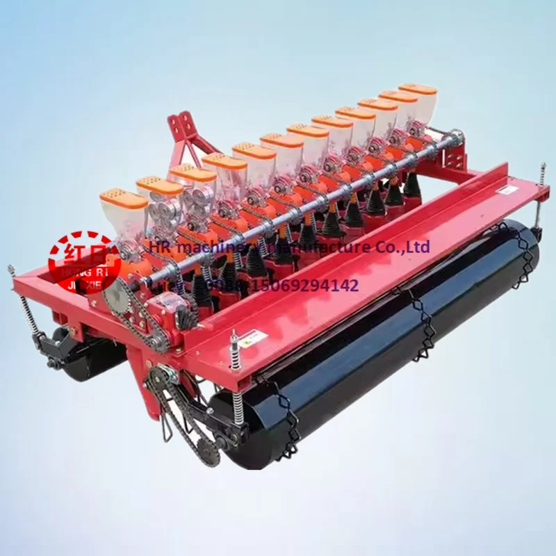 Multifunctional Small Seed Vegetable Seeder Integrated Fertilizing Sowing Equipment for Pepper Rape Farm Commercial Planting