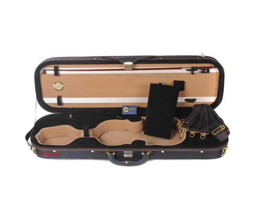 

Frosted Oxford cloth Light weight compression violin case Moisture Proof portable double shoulder back 4/4 violin case