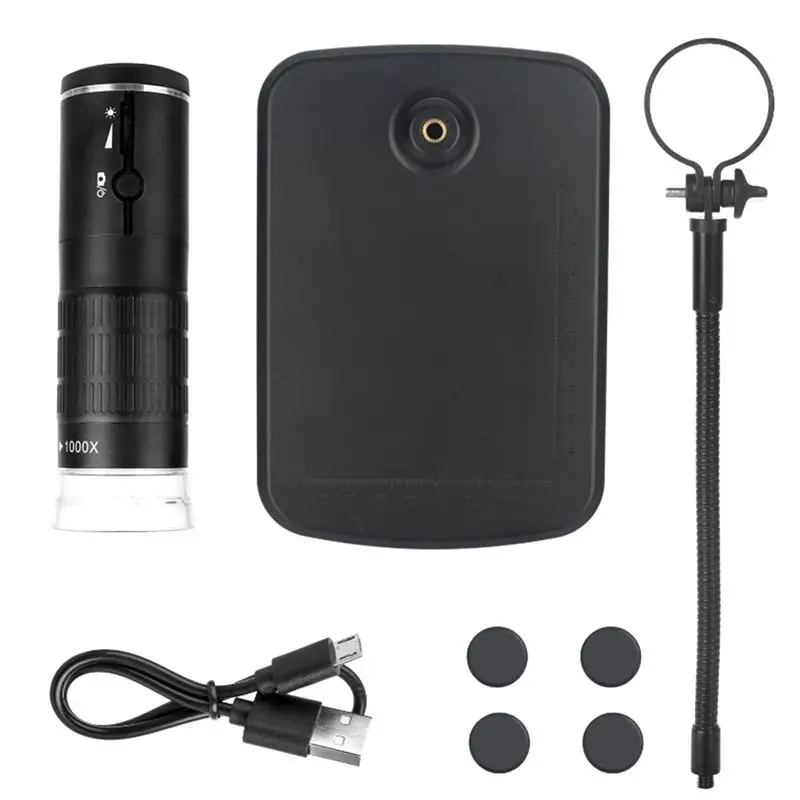 

ABJY Wi-Fi микроскоп 50-1000X цифровой микроскоп камера для оптического стекла объектив ремонт часов инструменты для проверки печатной платы