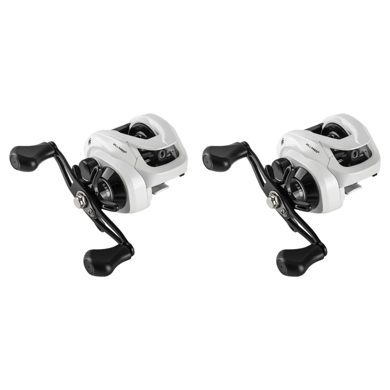 Baitcasting Reel Reel Compact Saltwater Max Drag 8kg Magnetic Braking System