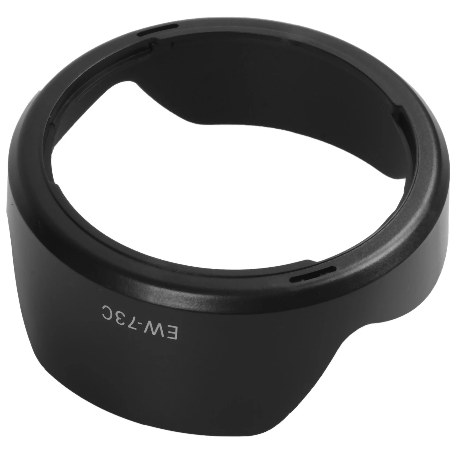 

A92Z 2 Pcs Lens Hood Black For Canon EF-S: 1 Pcs EW-73D Lens Hood Shade Protector Cover 18-135Mm F/3.5-5.6 IS & 1 Pcs EW-73C Bay