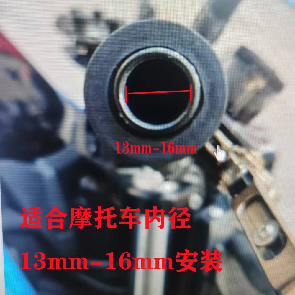 Universal For motorcycle inner diameter 13mm-16mm installation Motorcycle Handlebar Grips Ends Handle Bar Ends Weights Plugs