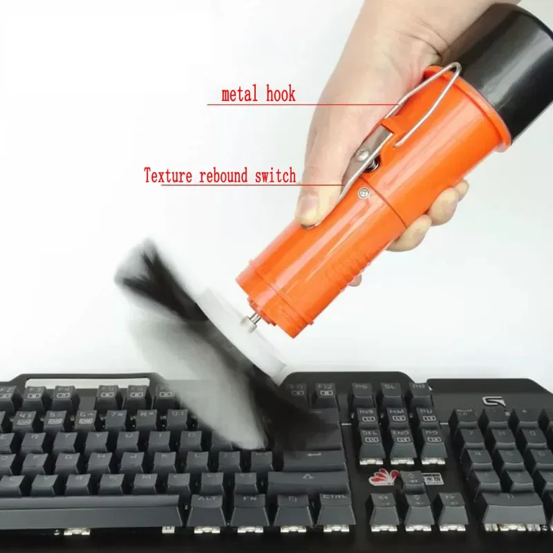 Compact Portable Multifunctional Electric Keyboard Cleaning Brush Household Dust Cleaner for Keyboards And General Dusting
