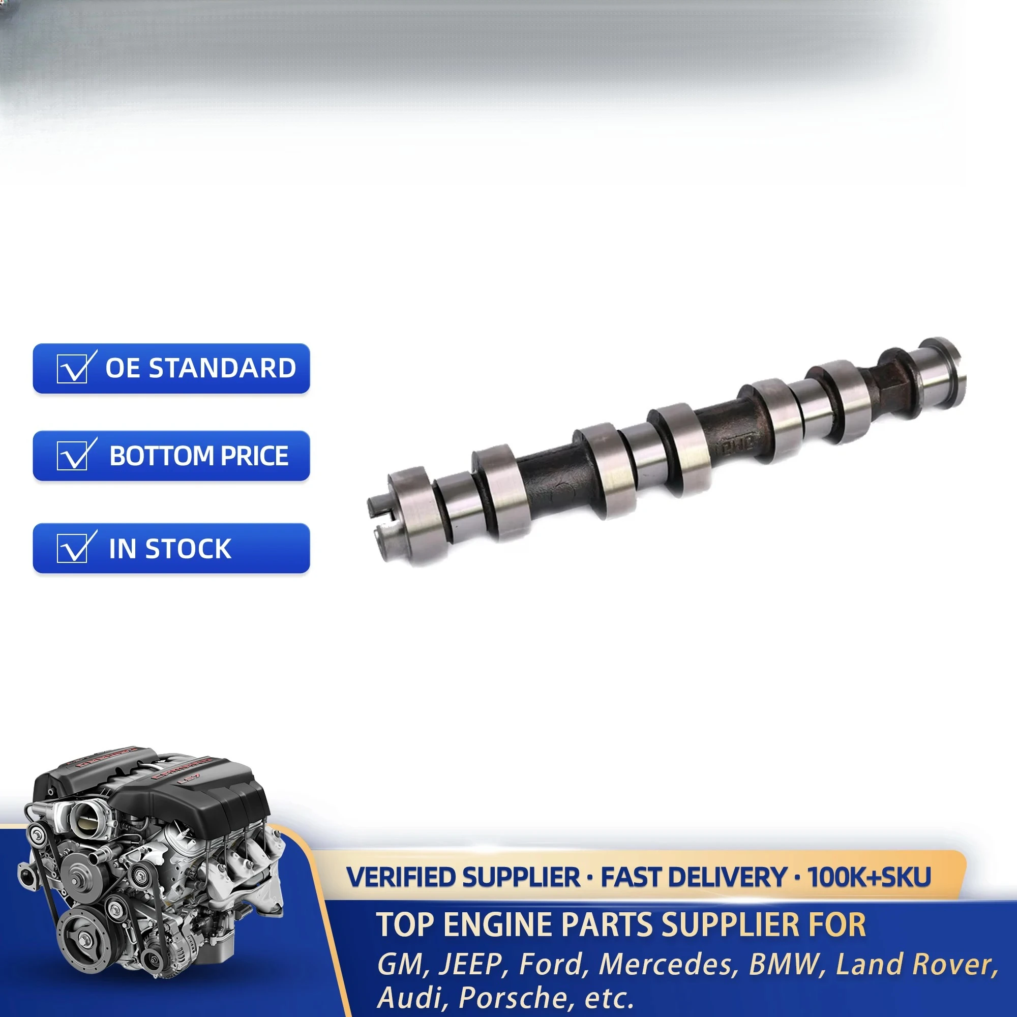 Árbol de levas del motor 1.0 litros Opel Agila A Corsa B/C/D Vauxhall 24410112 636043 636022 24428683 5636058 9120516