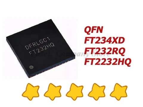 1PCS FT234XD FT232RQ FT2232HQ QFN Receiving Chipcoree Free