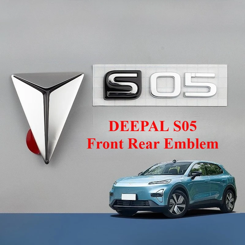 Original Quality Front Emblem & Rear Badge C857F271401-0100  for Changan Deepal S05 - Illuminated LED Logo Emblem Set