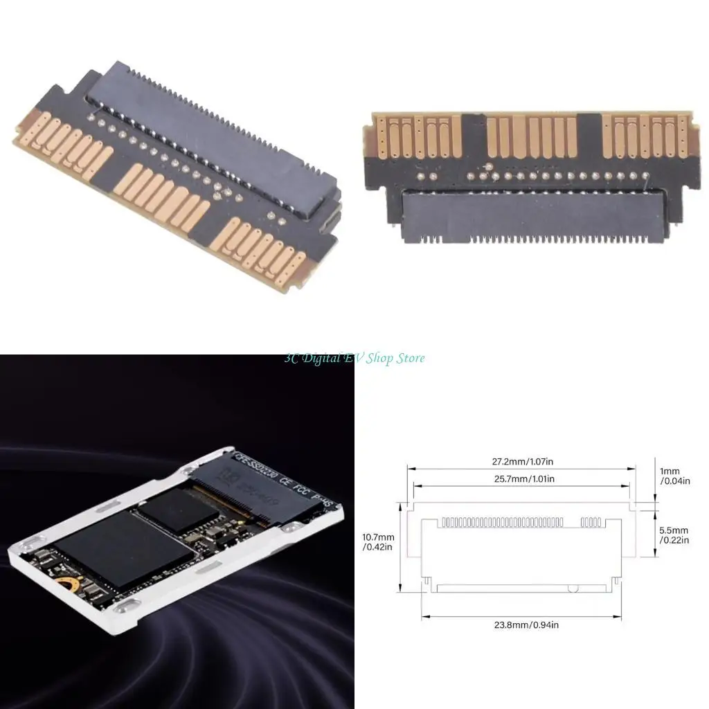 

E74D express Type B Adapter Compatible M.2 NVME 2230 Solid Disk Conversion and Coo