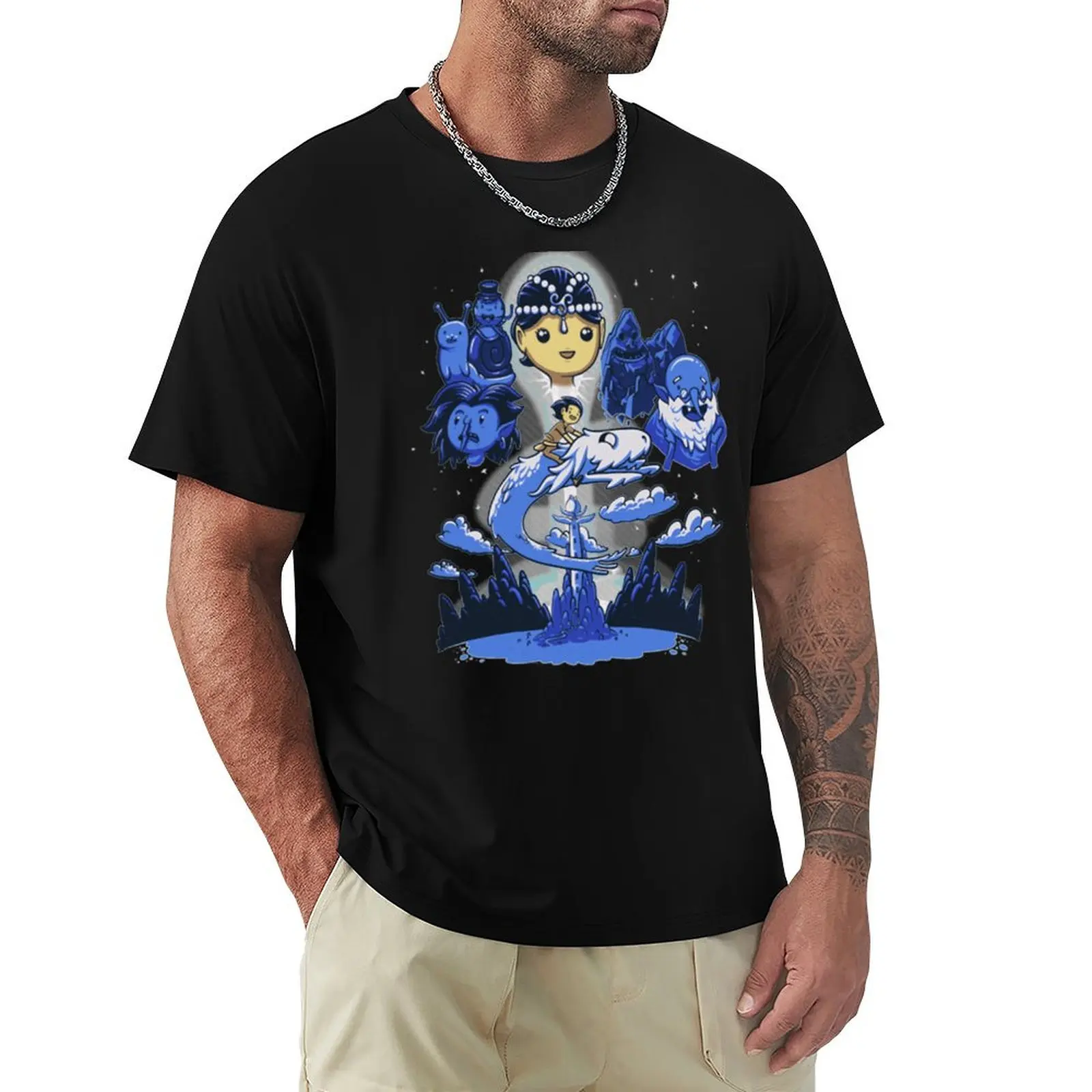 Neverending Story Neverending Fight T-Shirt t shirt men 100% cotton luxury brand T-Shirt