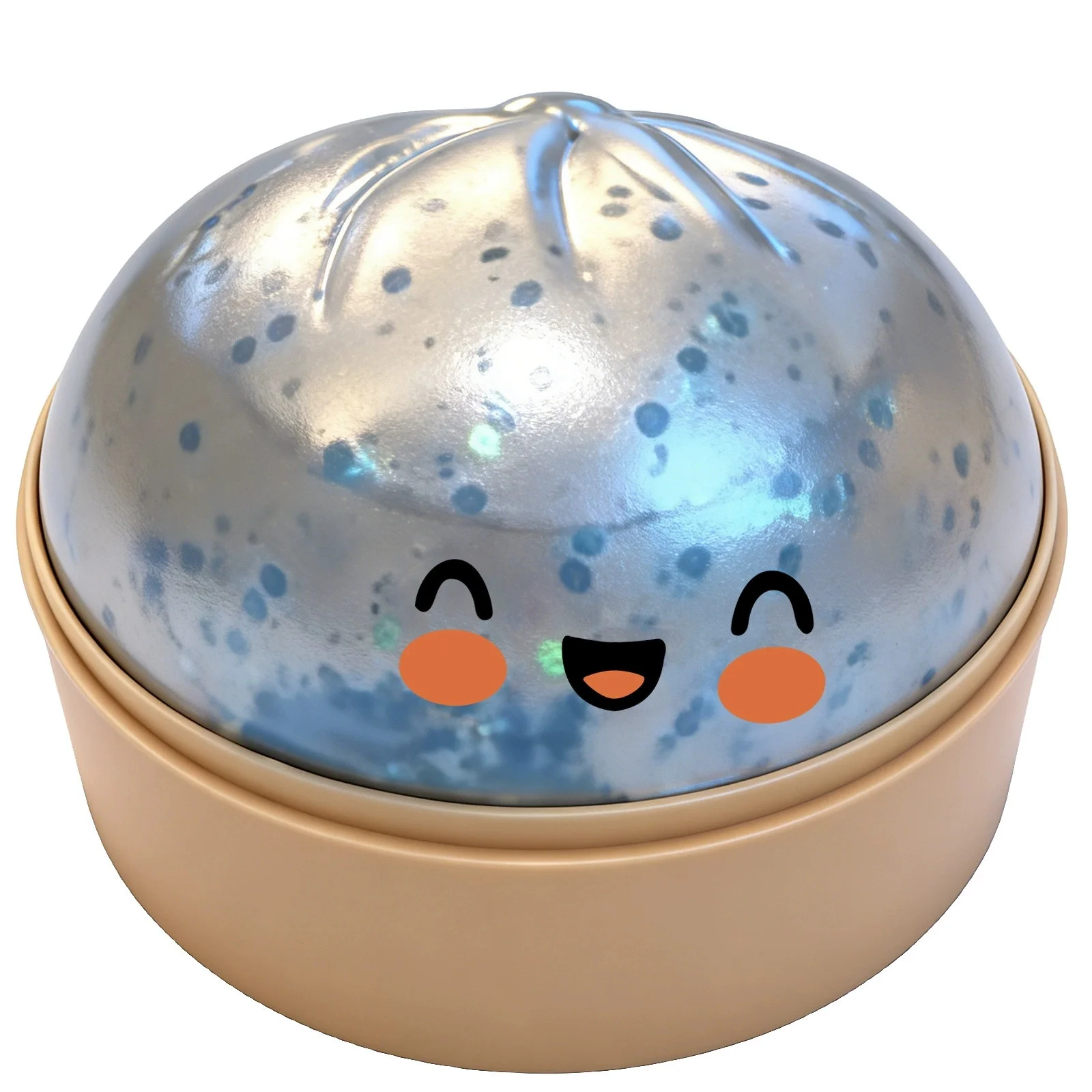 1 stks Glitter Dumpling Drukbal Langzaam Rebound Soft Pinch Decompressie Kantoor Home Decorat Kinderen Volwassenen Verjaardagscadeaus