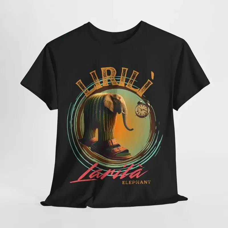 Funny lirilì larilà meme T Shirt Tralalero Tralala weird absurd and hilarious trending viral social media