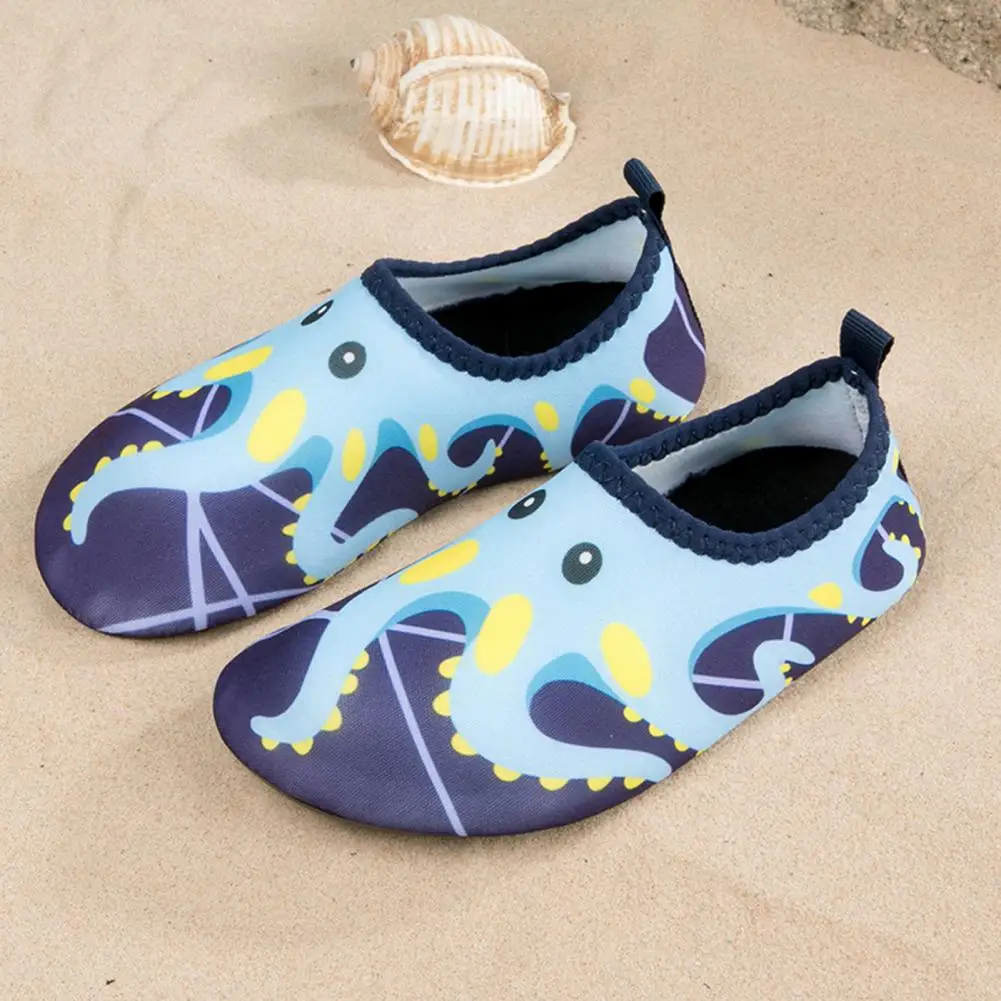 1 Pair Beach Swimming Water Sport Socks Boys Girls Waterproof Foot Extra Soft Swim Water Shoes Aqua Socks for Kids