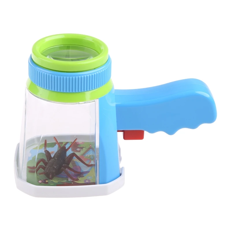 Insect Magnifier Microscope Catching Children Preschool STEM for Boys Dropship