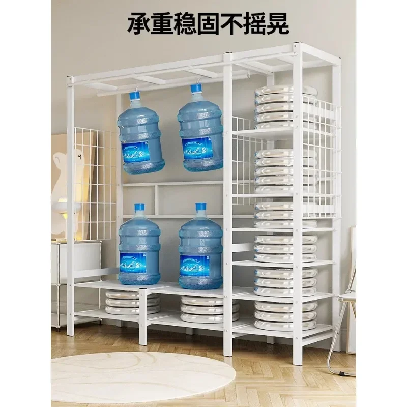 

-Бесплатная установка гардероба, простой шкаф, шкаф для хранения детской одежды, собранный шкаф