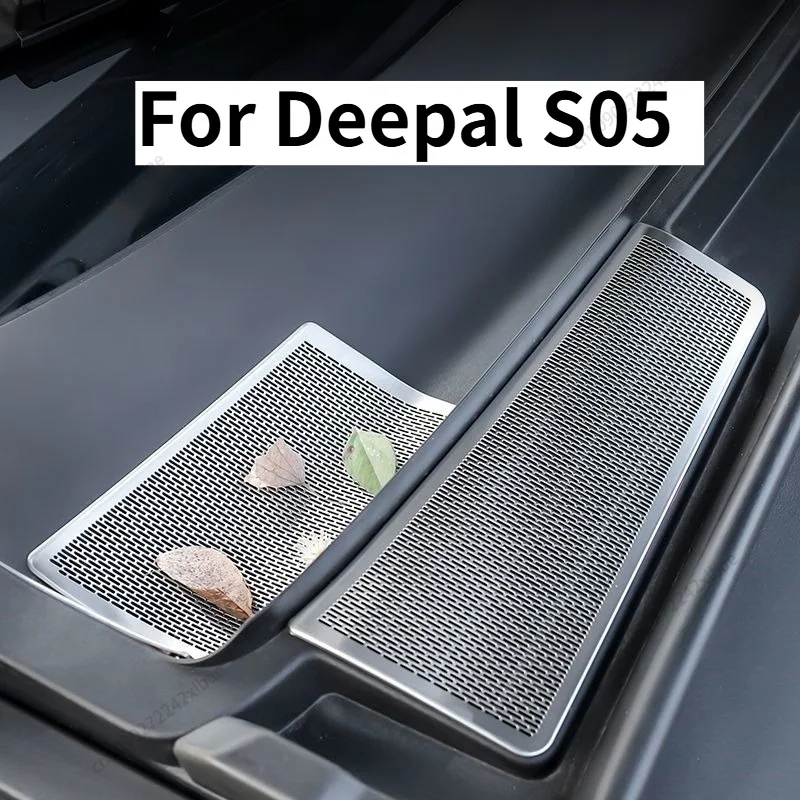 Engine Bay Protective Cover & Air Conditioner Air Intake Insect Net For Changan Deepal S05 Exterior Modification Auto Parts
