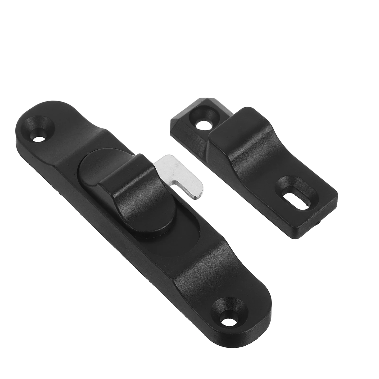 

Sliding Window Screen Door Lock Stainless Steel SafetyLatch Replacement Patio Bolt Locks Adjustable Limiter Home Protection