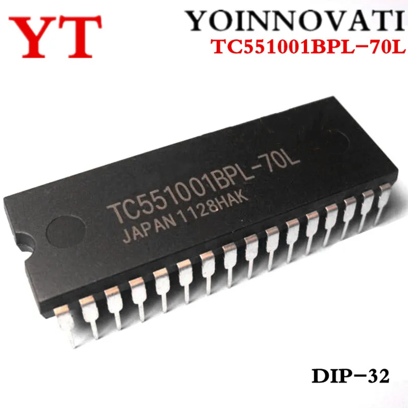 10PCS TC551001BPL-70L  TC551001BPL-70 TC551001BPL DIP-32 IC Best quality