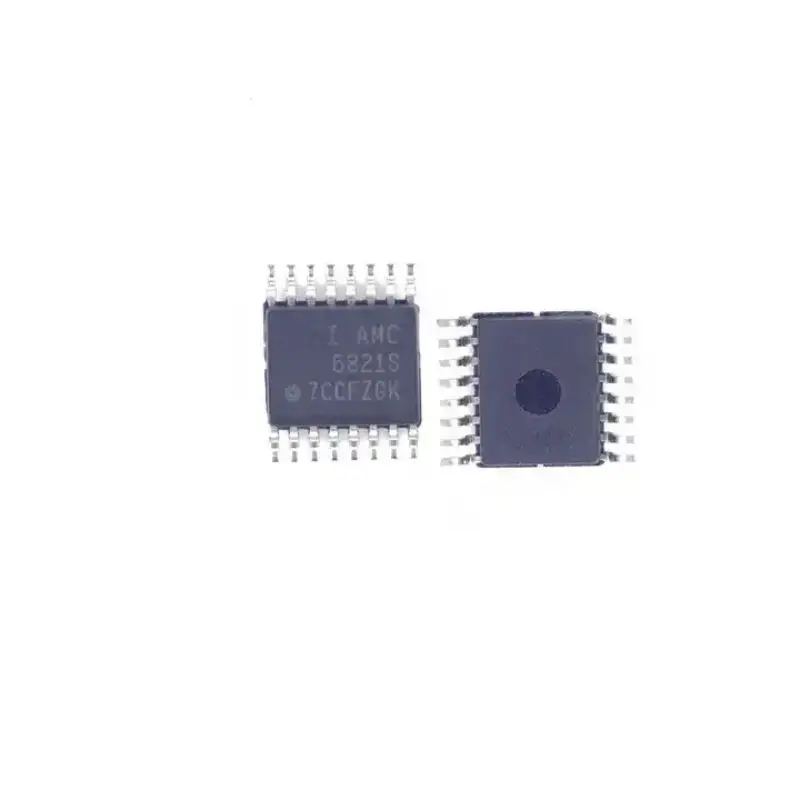 1Pcs 100% New Free Shipping AMC6821SDBQR AMC6821S AMC3330DWER AMC3330 AMC3301DWER AMC1305M25DWR AMC1204BDWR 1204B SOIC-16