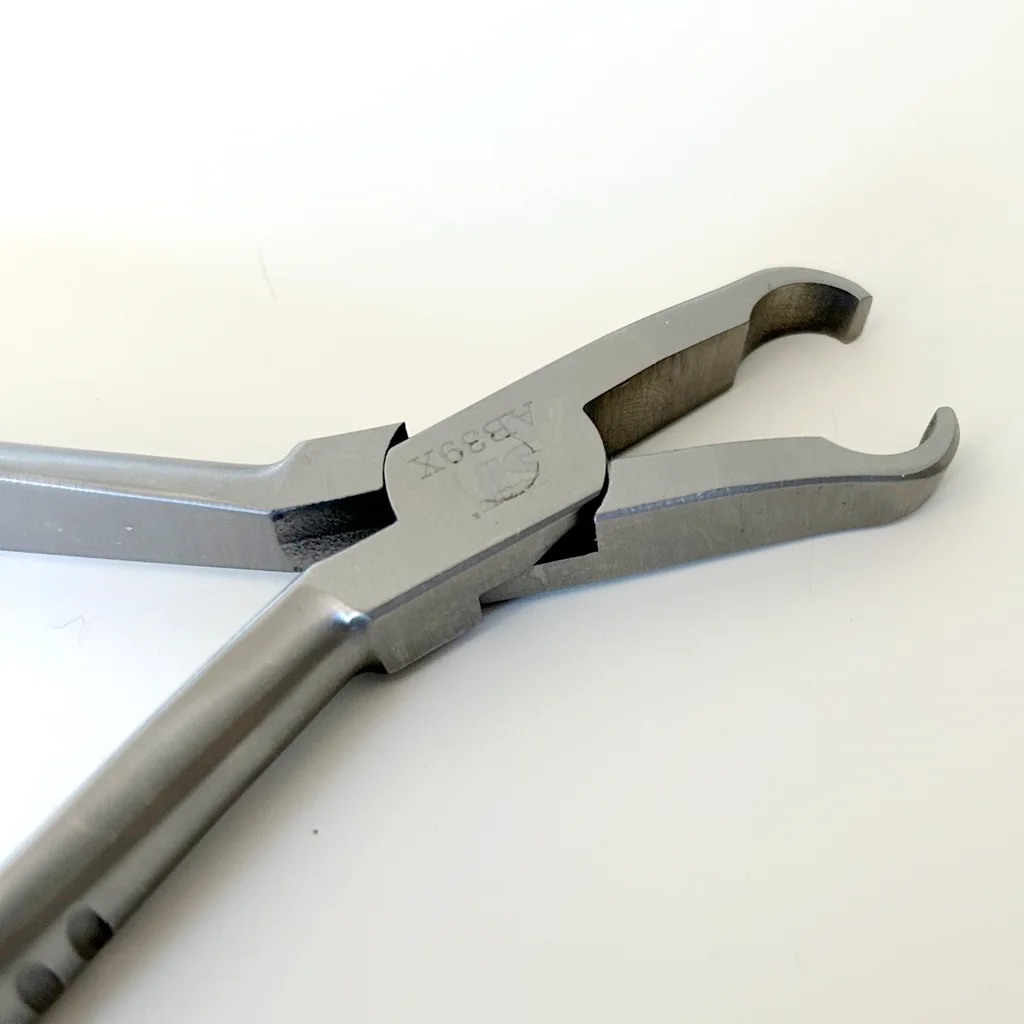 152mm Nidek sucker tool pliers Stainless steel metal pliers Eyeglass pliers Lens extractor Sucker pliers Disassembly extractor