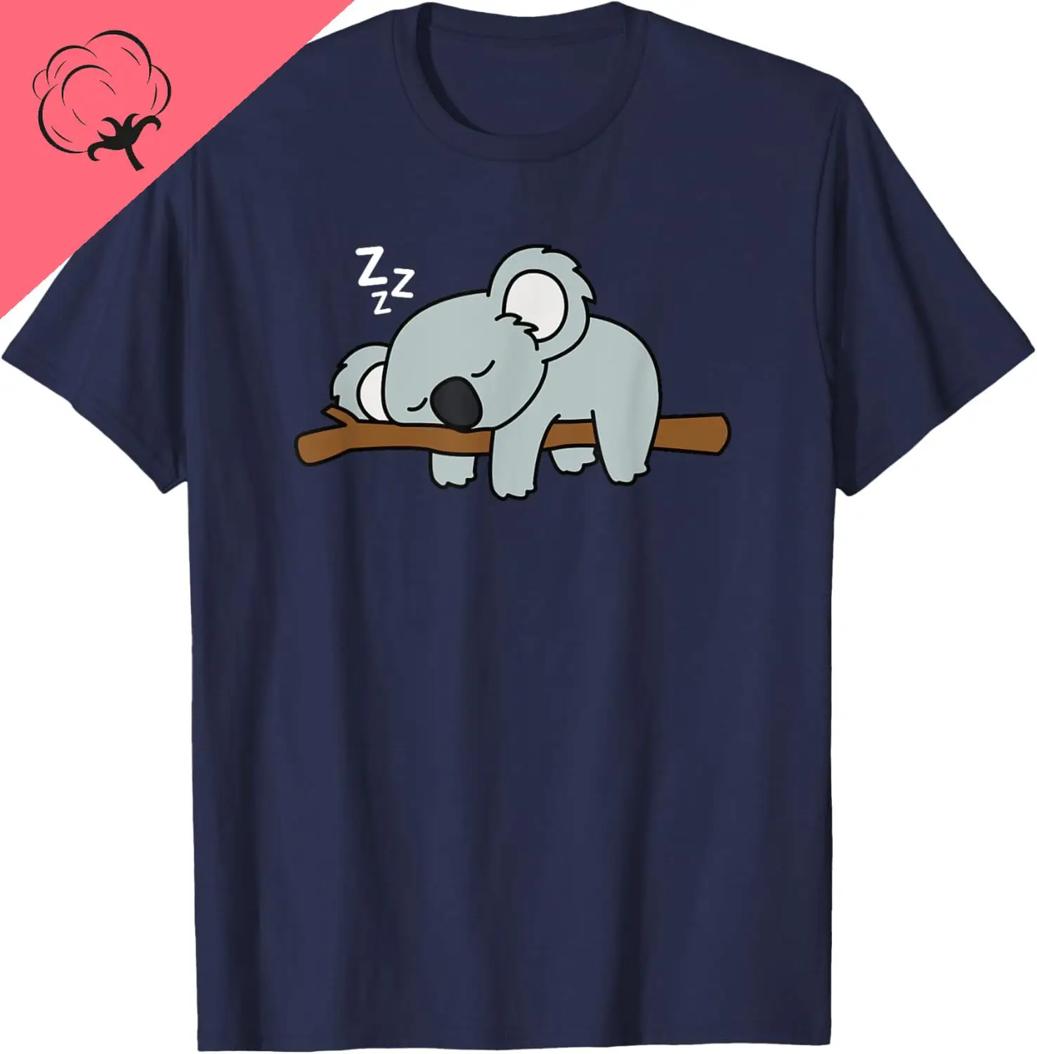 Adorable Australian Animal Tired Sleeping Cute Koala Bear T-Shirt Unisex Summer Streetwear Tops Y2k Camisas Streetwear