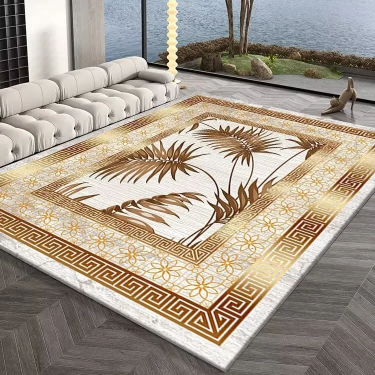 Vintage Piano Key Area Rug Luxury Music Treble Clef Note Carpet Music Studio Living Room Elegant