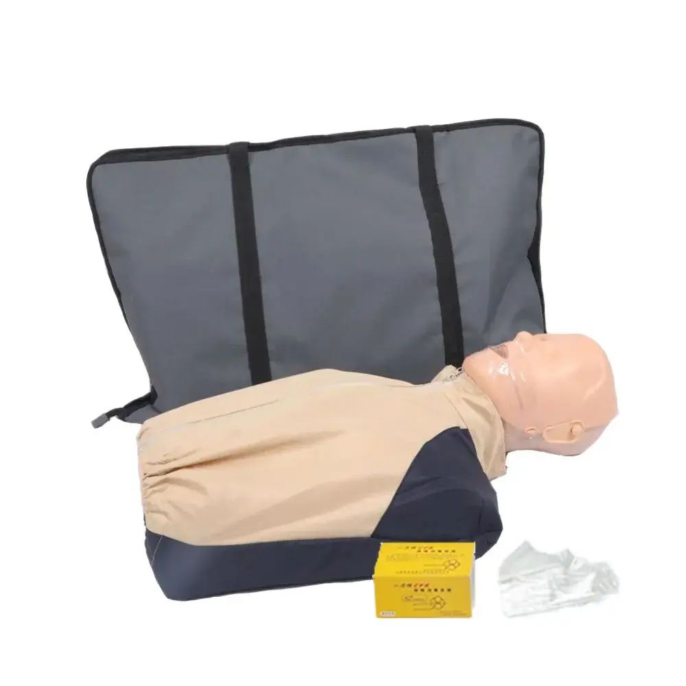 Adjustable Medical Science Half Body CPR Training Mannequin Manikin CPR Simulator For Adults And Children Manikins