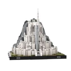 Moc Minas Tirith Building Blocks Movies Rings Tower Guard Model Gondor City Sets Toys DIY Bricks Gift Kids Adult Minas Anor