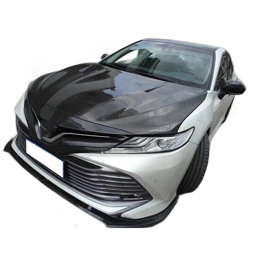 

Carbon Fiber Front Car Engine Bonnet Hood And Trunk For Toyota Camry 8th 2017+