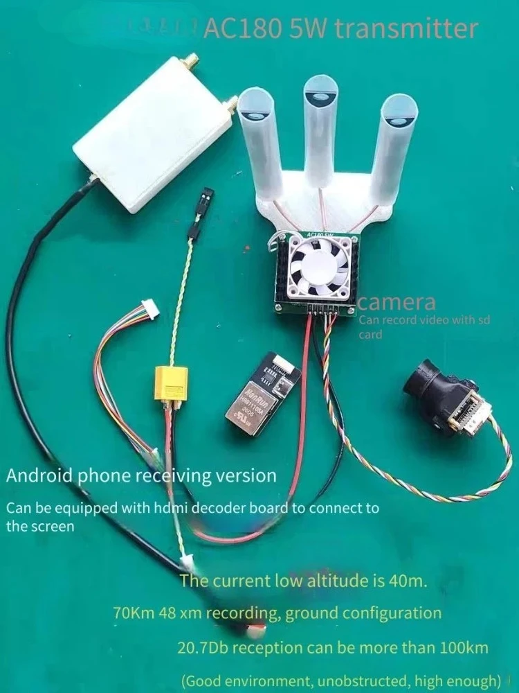 OpenIPC 5W/10W Video Transmission with SSC338Q/SSC30KQ + IMX335 Camera, New SD Card Recording Function Added
