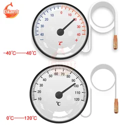 2023 New Portable Pointer Thermometer Hygrometer High-precision Liquid Expansion Thermometer Household Water Temperature Gauge